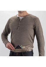 UNDERCOVER MONEY BELT DLX KHAKI