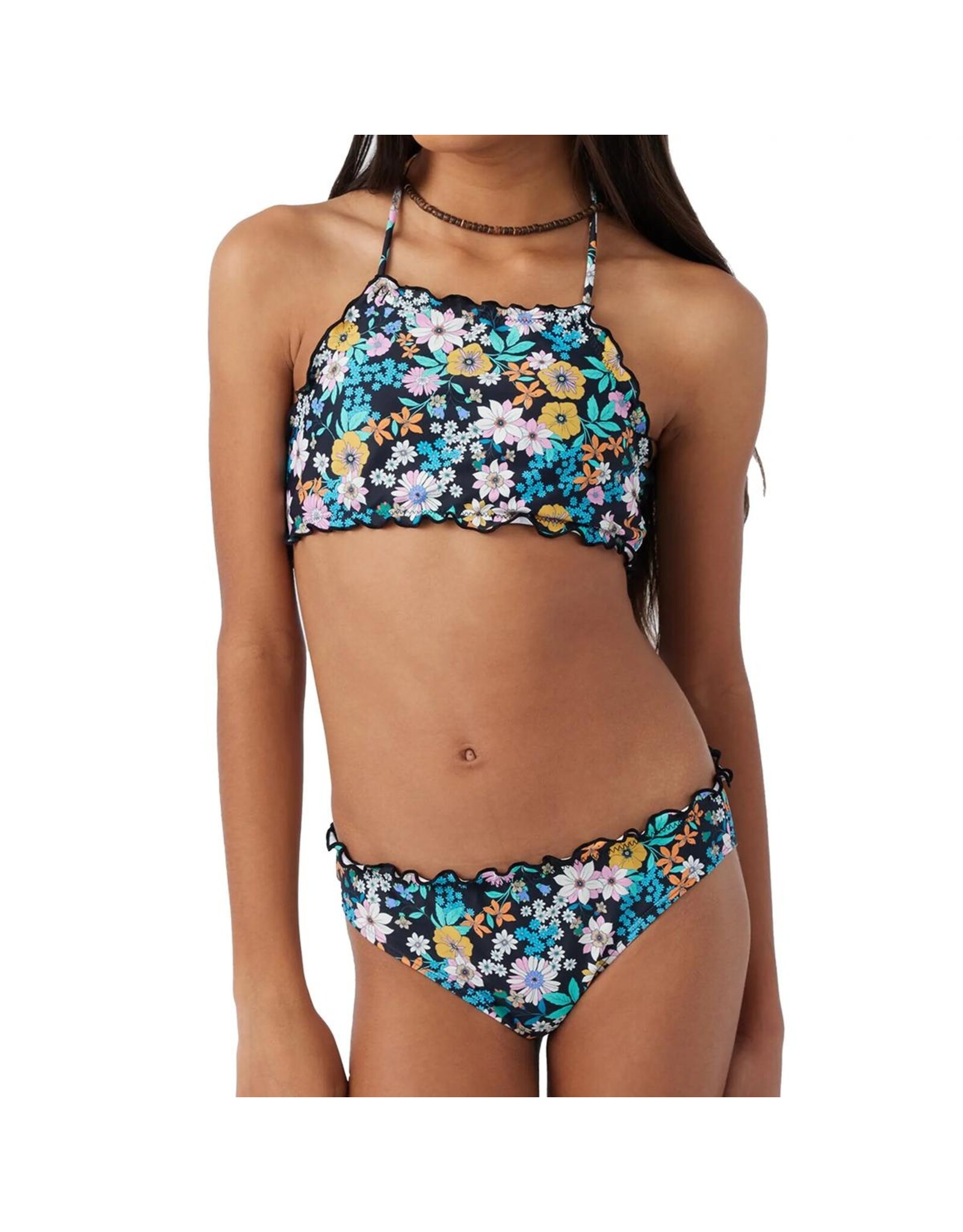 ONEILL JUNIOR TATUM RUFFLE EDGE HIGH NECK SET