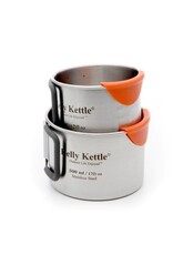 CUPS NESTING 2 SET STAINLESS STEEL