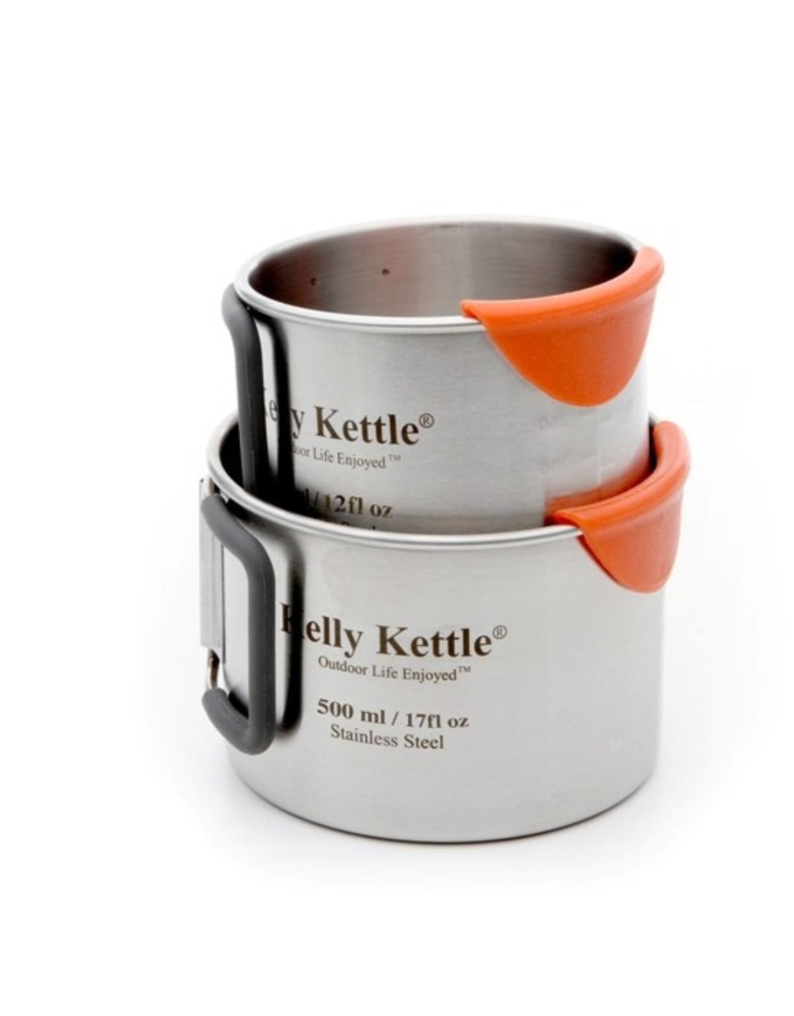 CUPS NESTING 2 SET STAINLESS STEEL