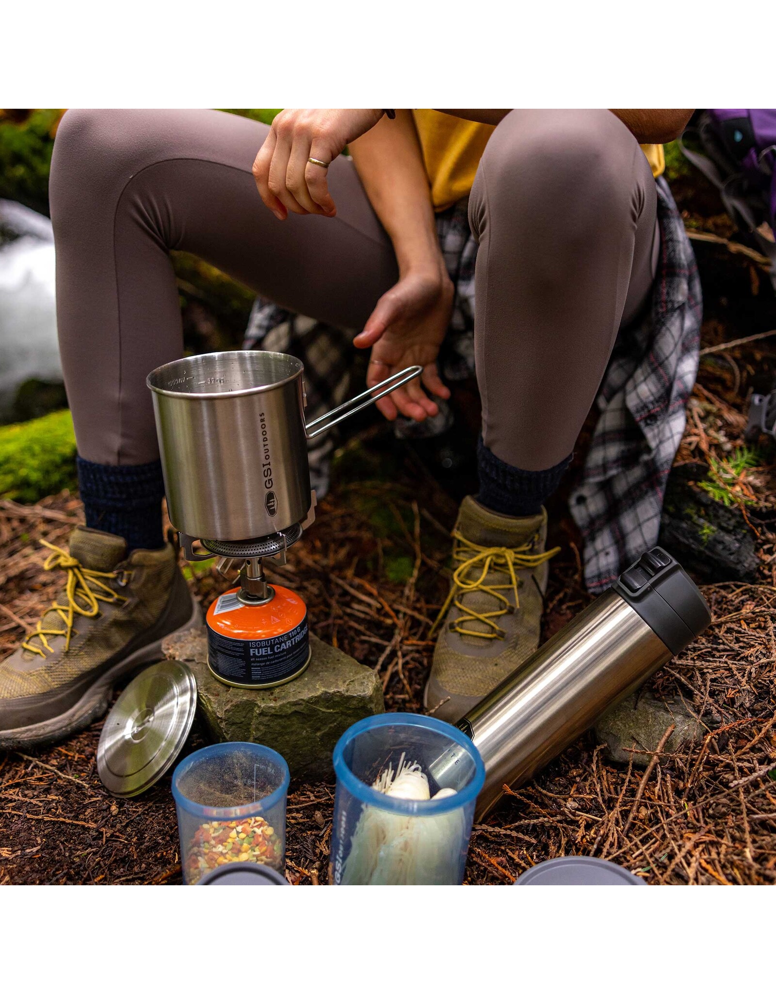 GSI OUTDOORS GLACIER STAINLESS EXPLORER SET