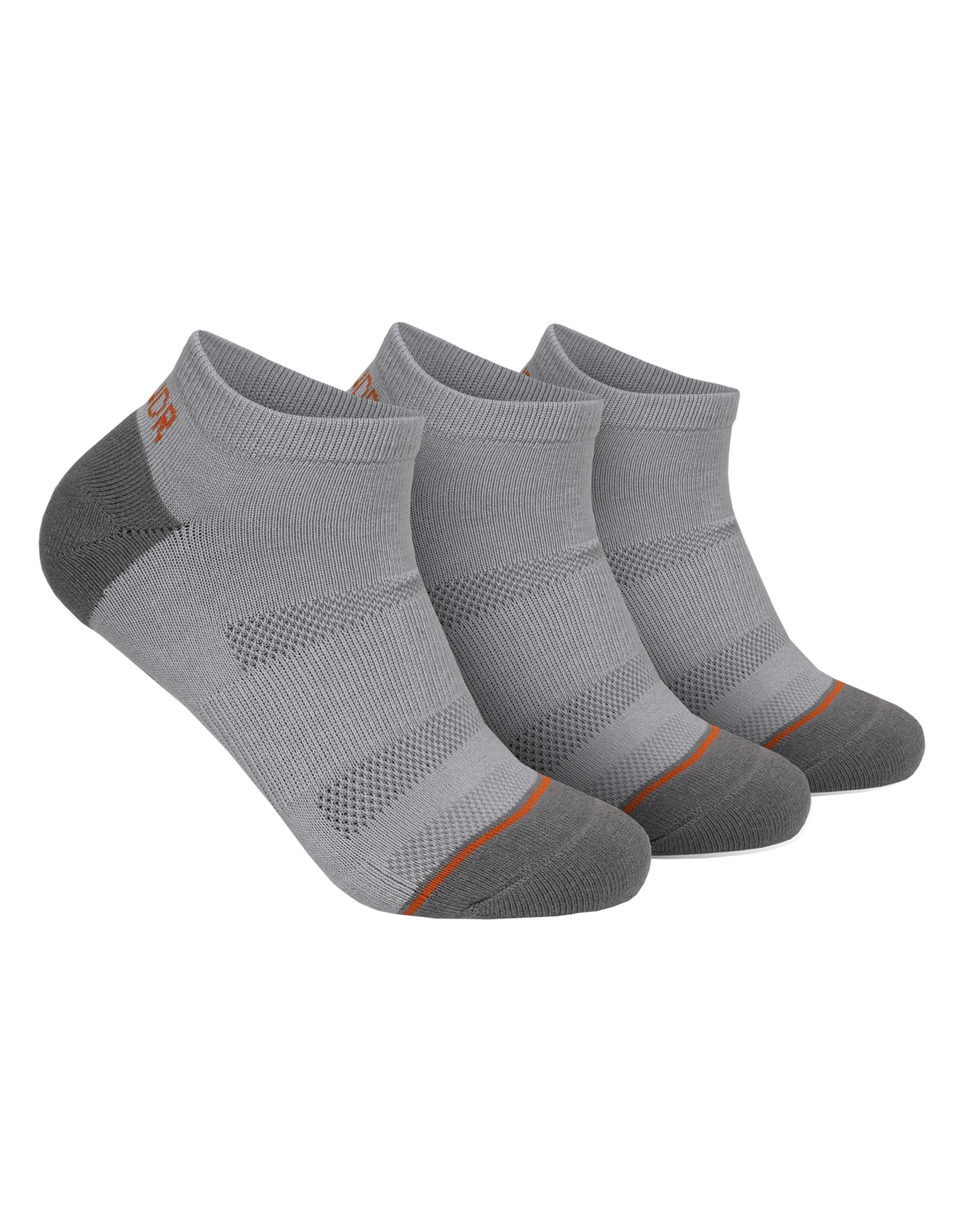 2UNDER GROOVE ANKLE SOCK 3 PACK