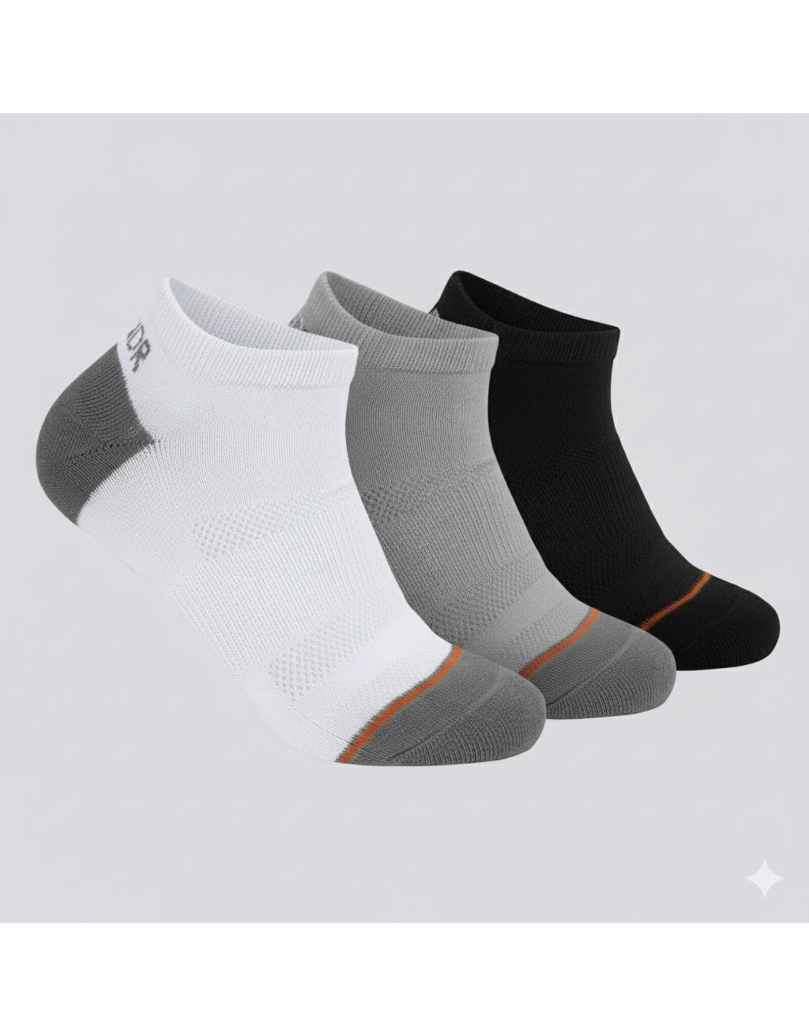 2UNDER GROOVE ANKLE SOCK 3 PACK