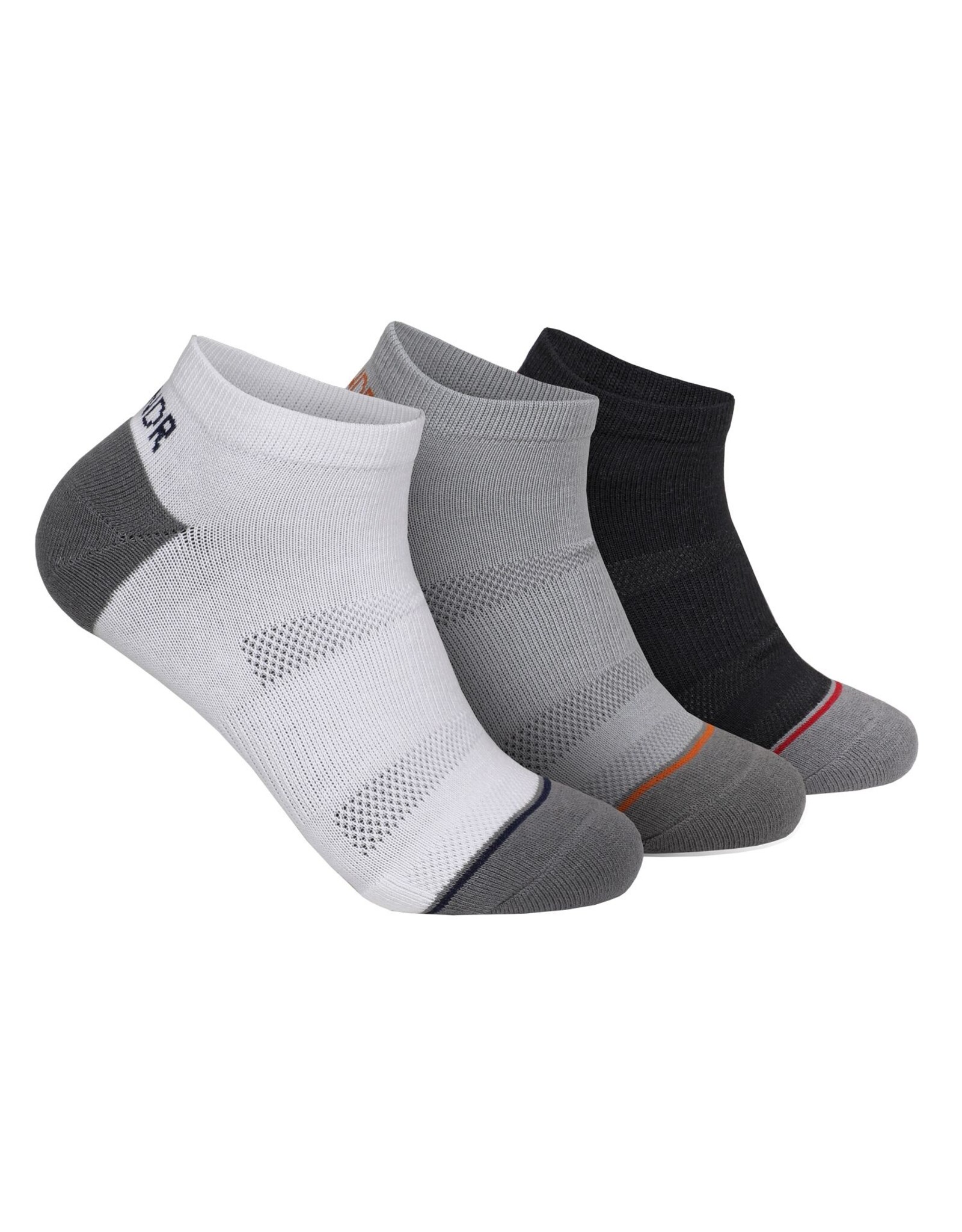 2UNDER GROOVE ANKLE SOCK 3 PACK