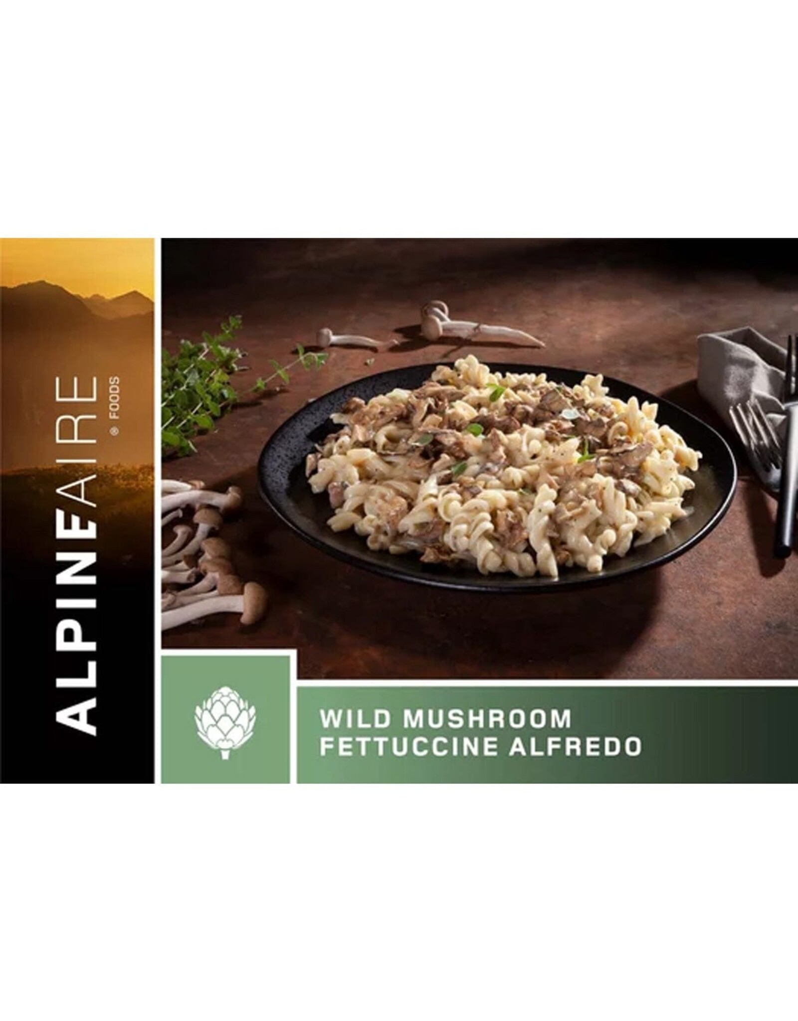 ALPINEAIRE WILD MUSHROOM FETTUCINE ALFREDO