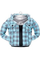 PUFFIN DRINKWEAR THE LUMBER JACK FLANNEL CRATER BLUE