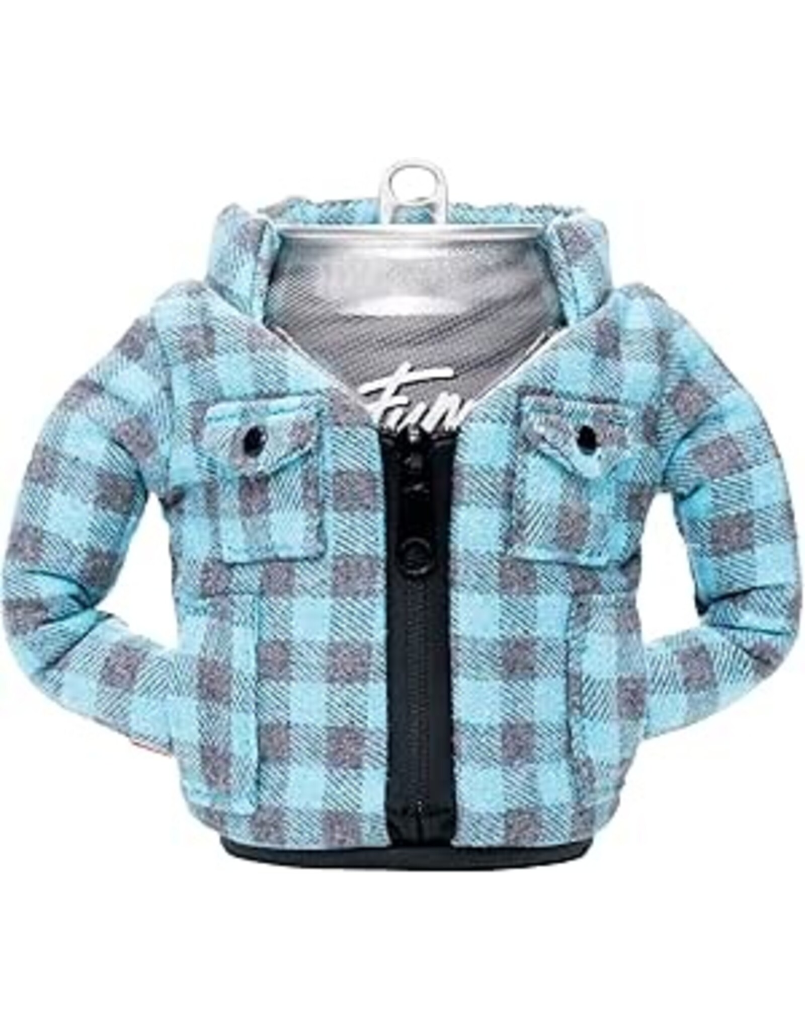PUFFIN DRINKWEAR THE LUMBER JACK FLANNEL CRATER BLUE