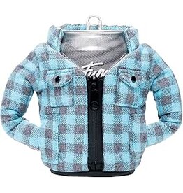PUFFIN DRINKWEAR THE LUMBER JACK FLANNEL CRATER BLUE