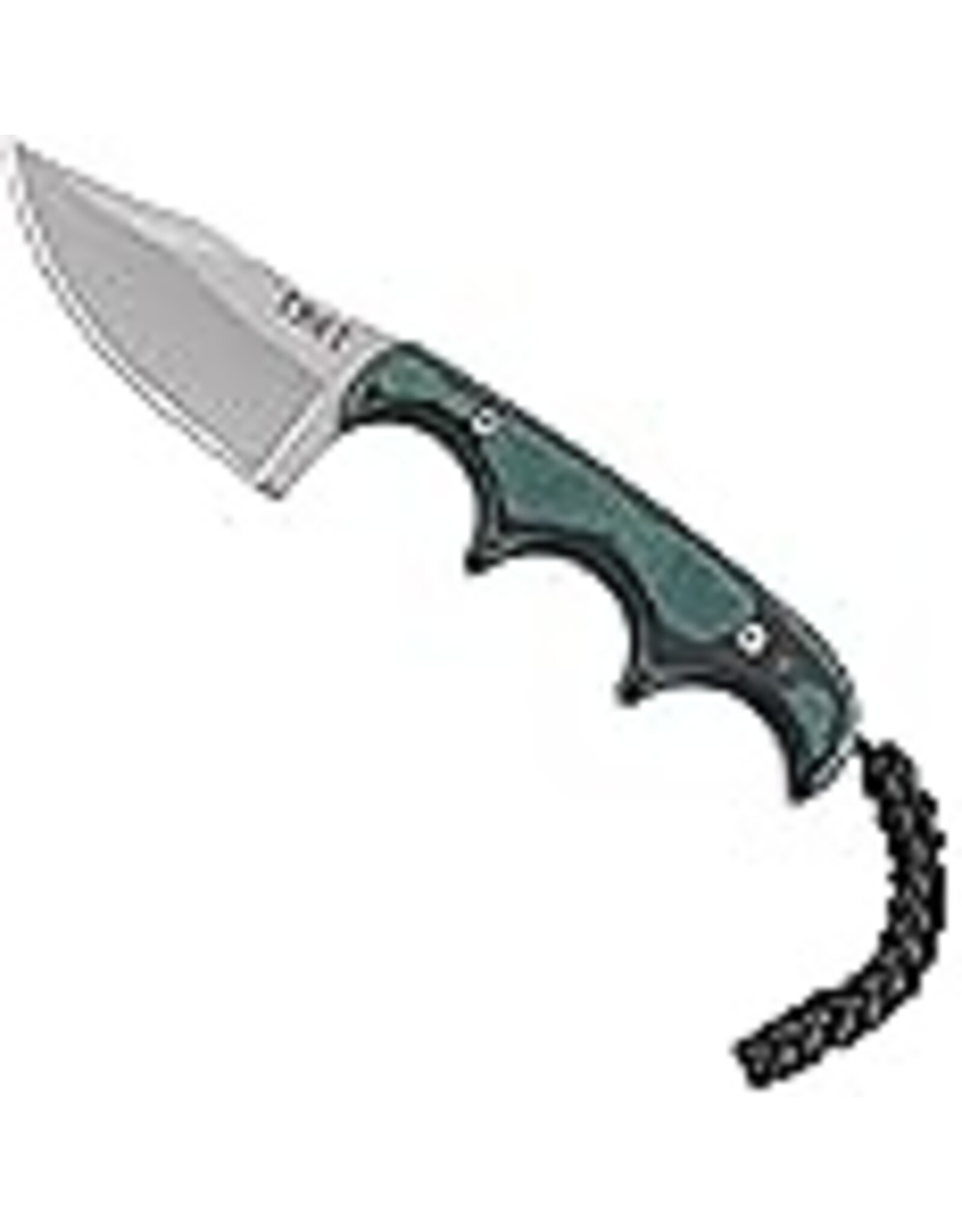 BIWA BROWN BLACK FIXED BLADE