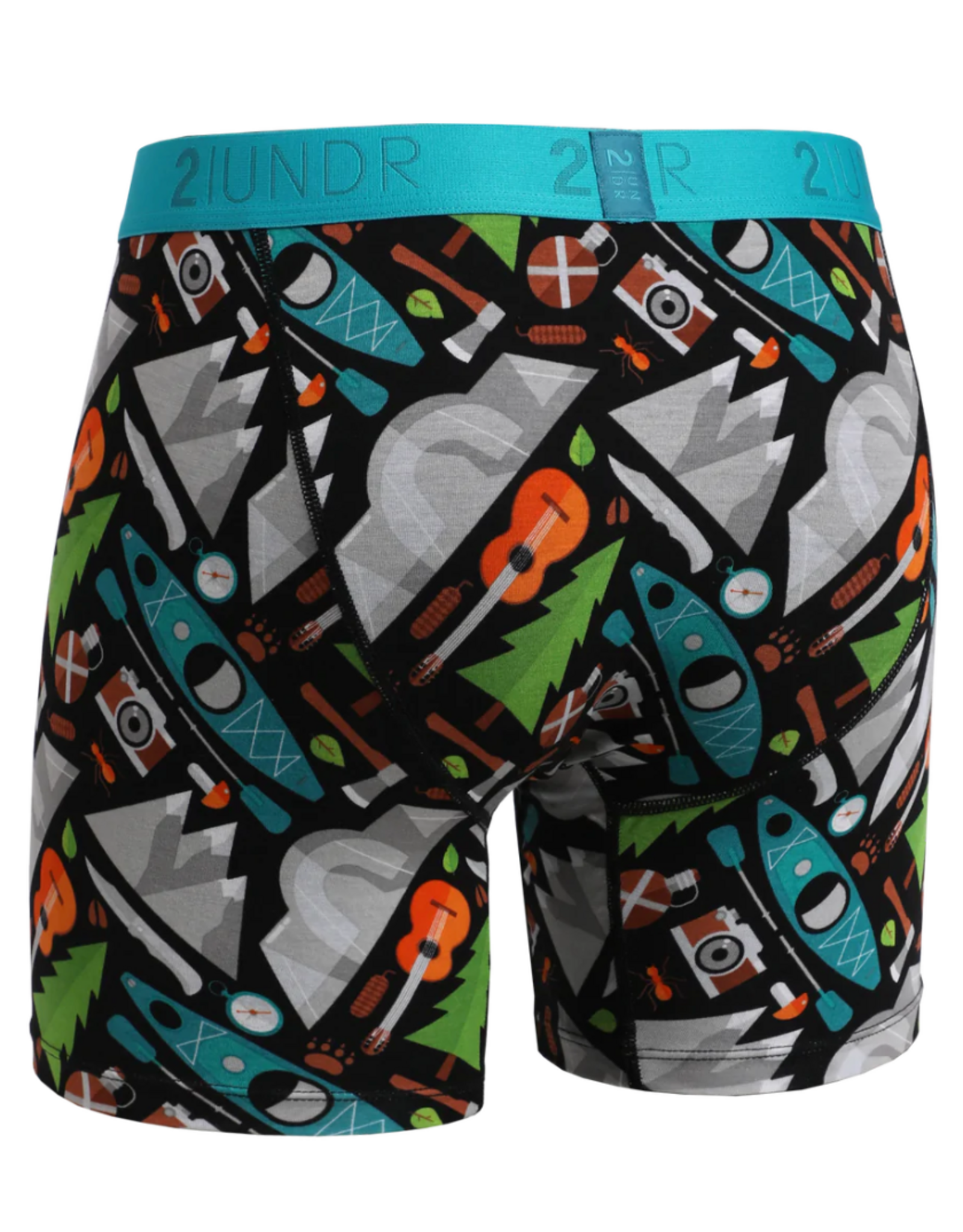 2UNDER ECO SHIFT BOXER BRIEF 6"