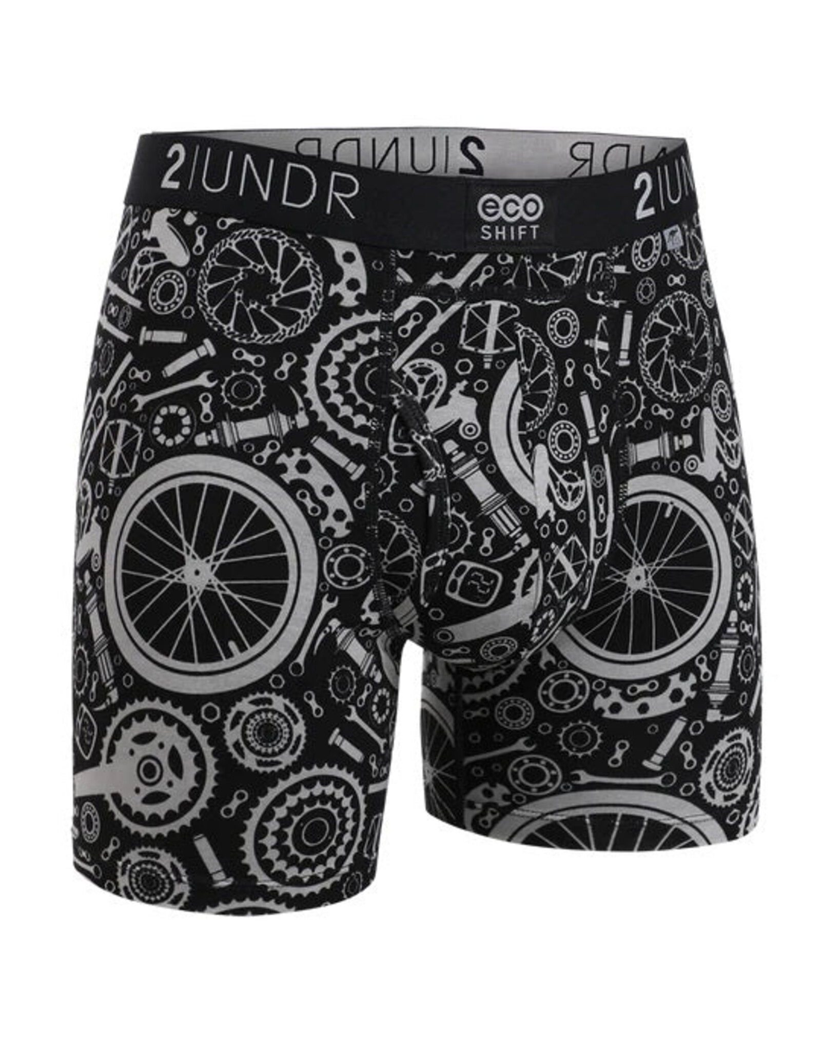2UNDER ECO SHIFT BOXER BRIEF 6"