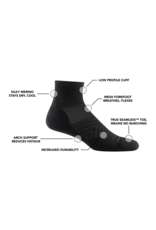 DARN TOUGH MENS RUN 1/4 SOCK UL CUSH