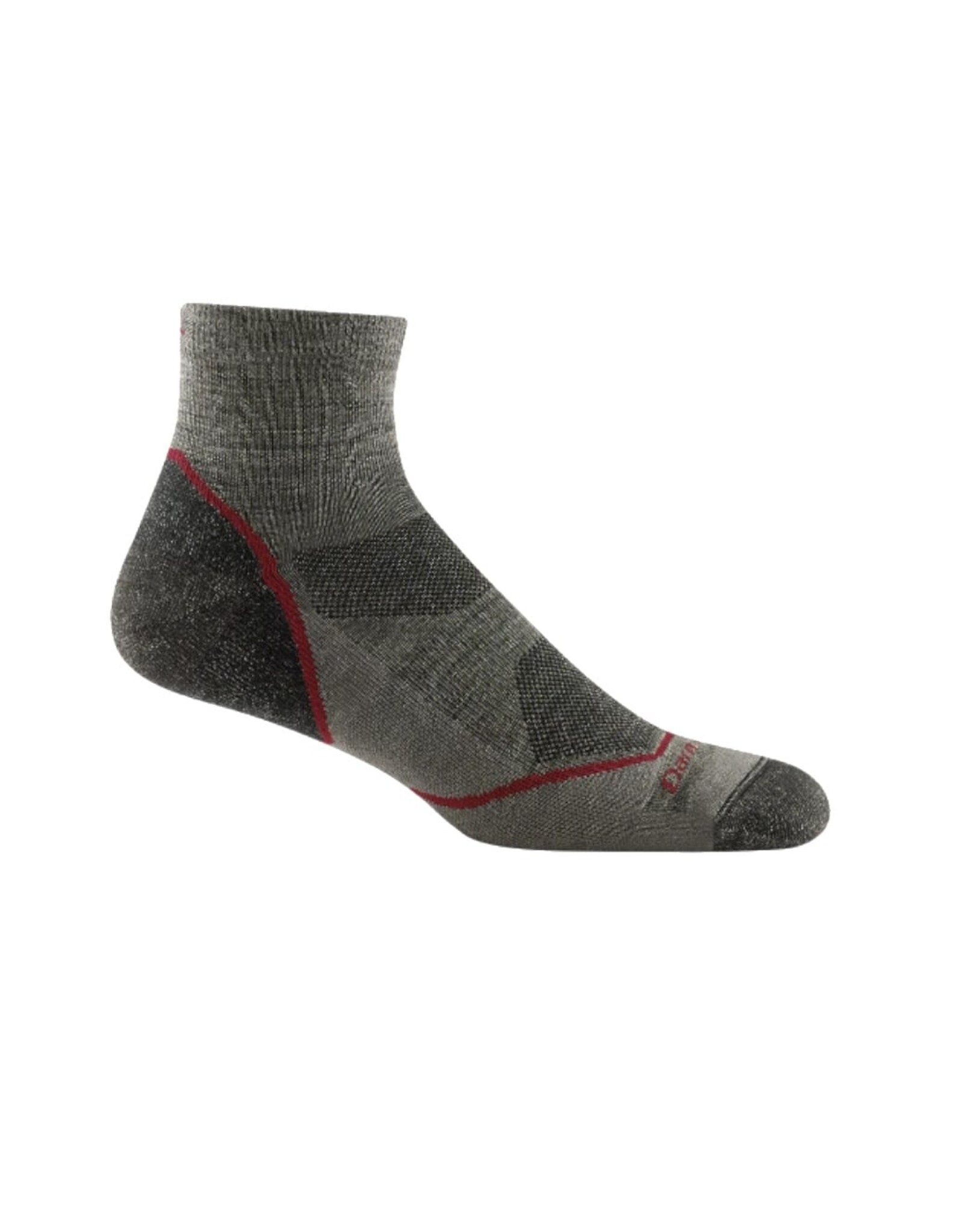 DARN TOUGH MENS LIGHT HIKER 1/4 LT CUSH