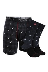 2UNDER SWING SHIFT BOXER/SOCK PACK