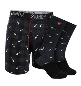 2UNDER SWING SHIFT BOXER/SOCK PACK