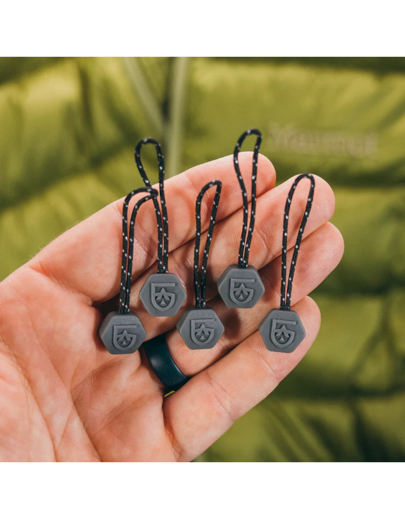 GEAR AID ZIPPERPULL 5PK