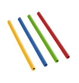COGHLAN'S SILICONE STRAWS - 4 PK