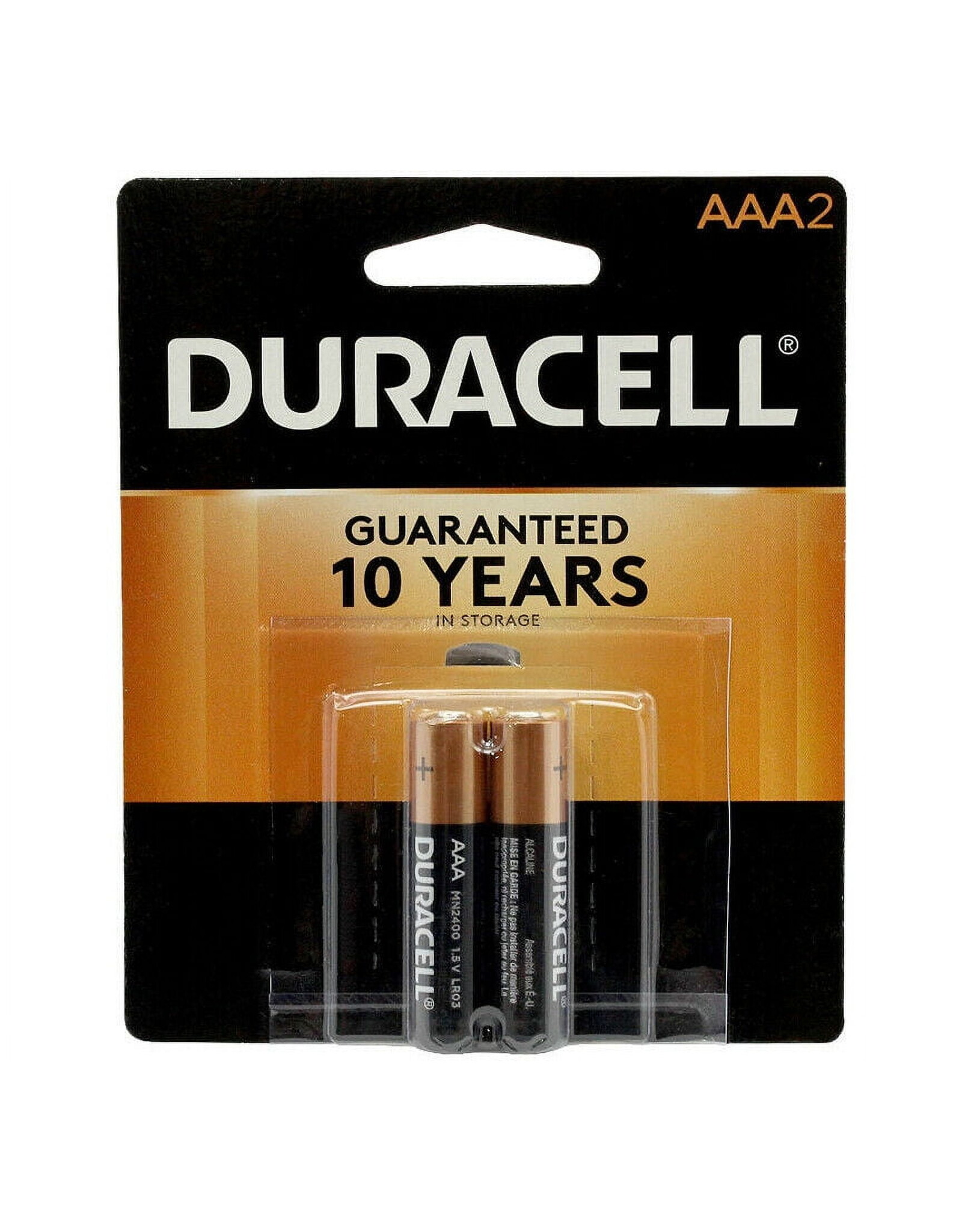 BATTERY DURACELL AAA 2PK