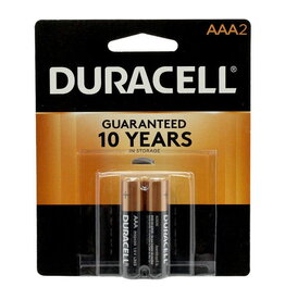 BATTERY DURACELL AAA 2PK