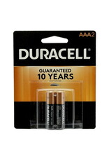 BATTERY DURACELL AAA 2PK