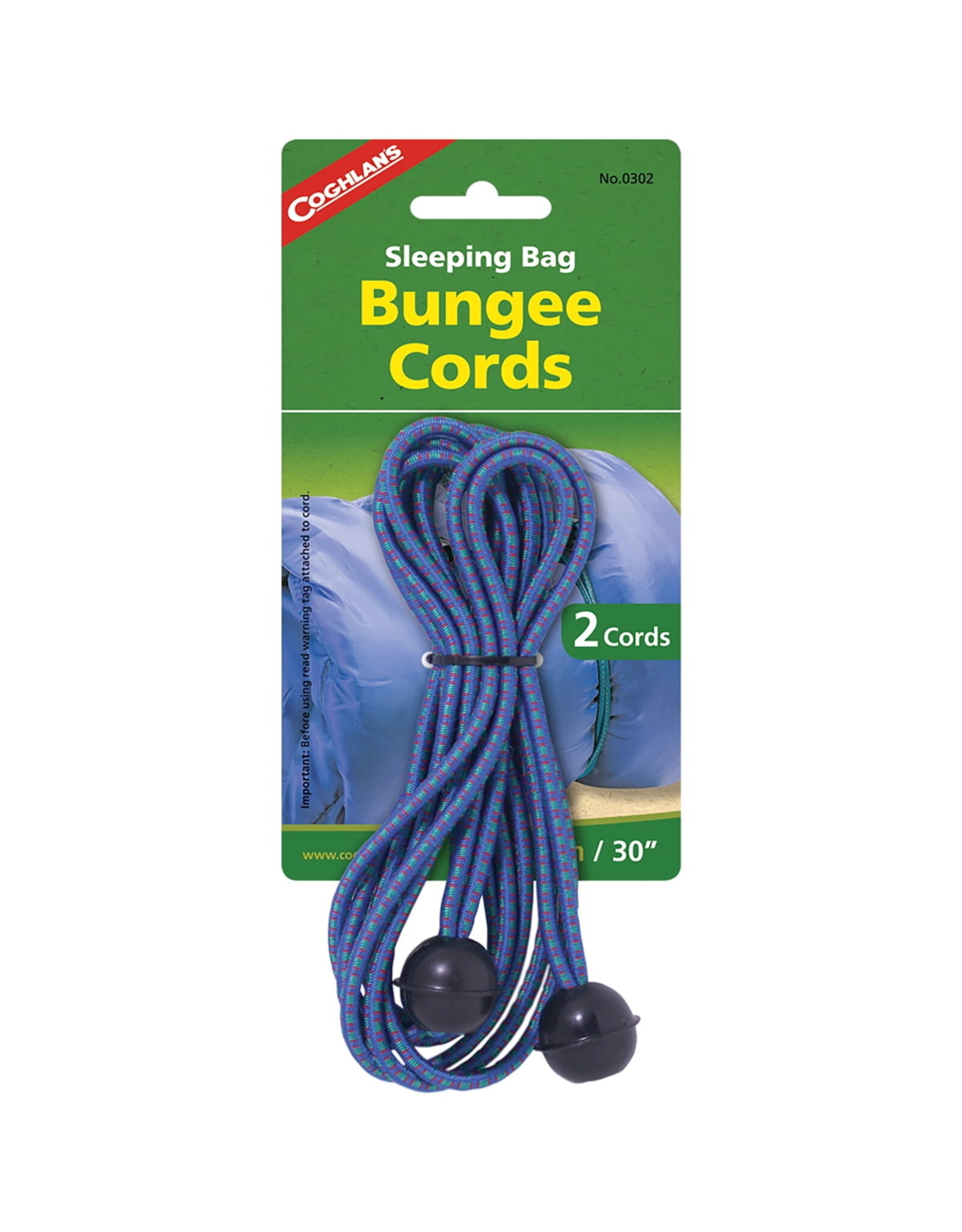 COGHLAN'S SLEEPING BAG BUNGEE CORDS