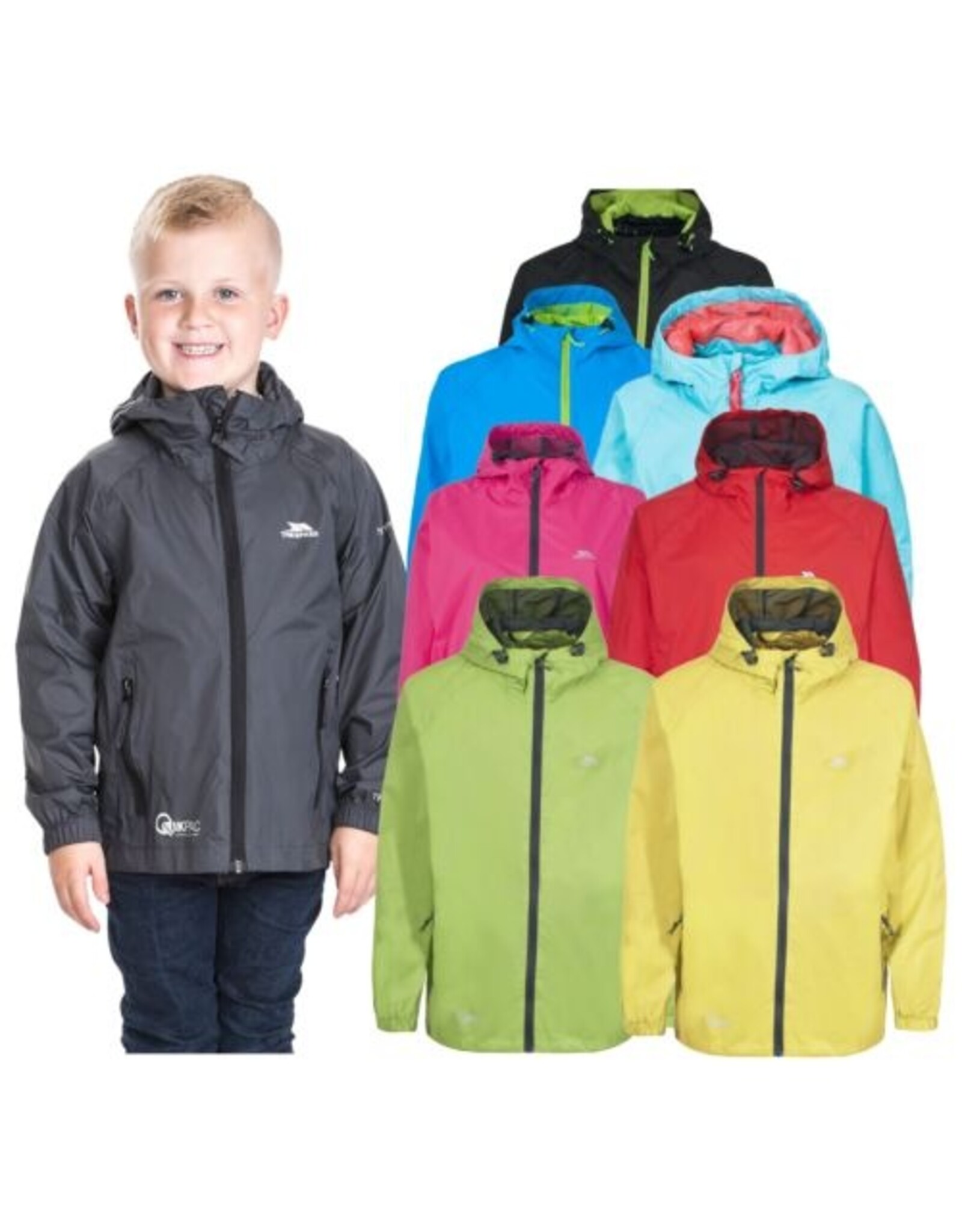 TRESPASS JUNIOR QIKPAC JACKET