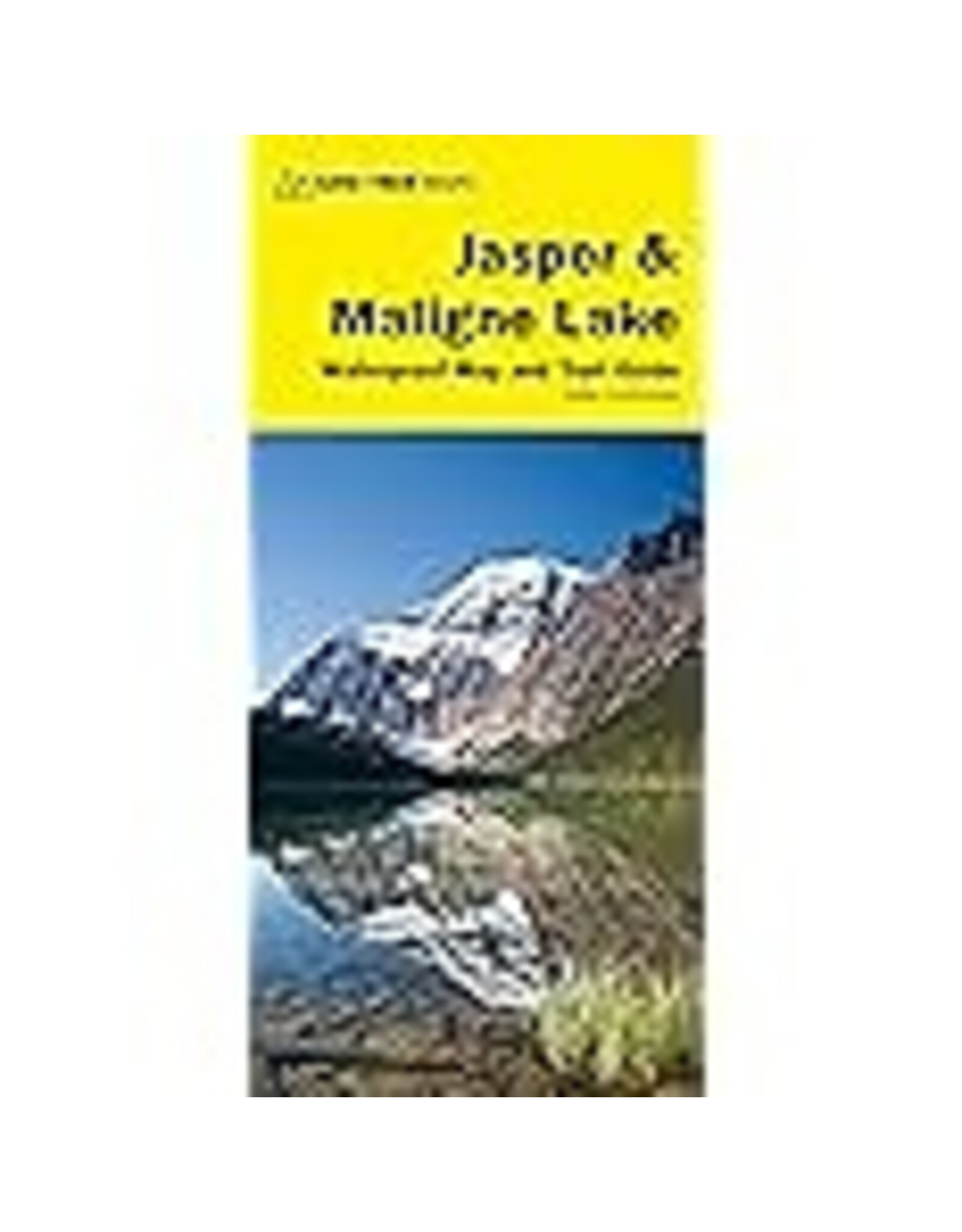 GEM TREK PUBLISHING JASPER & MALIGNE LAKE MAP
