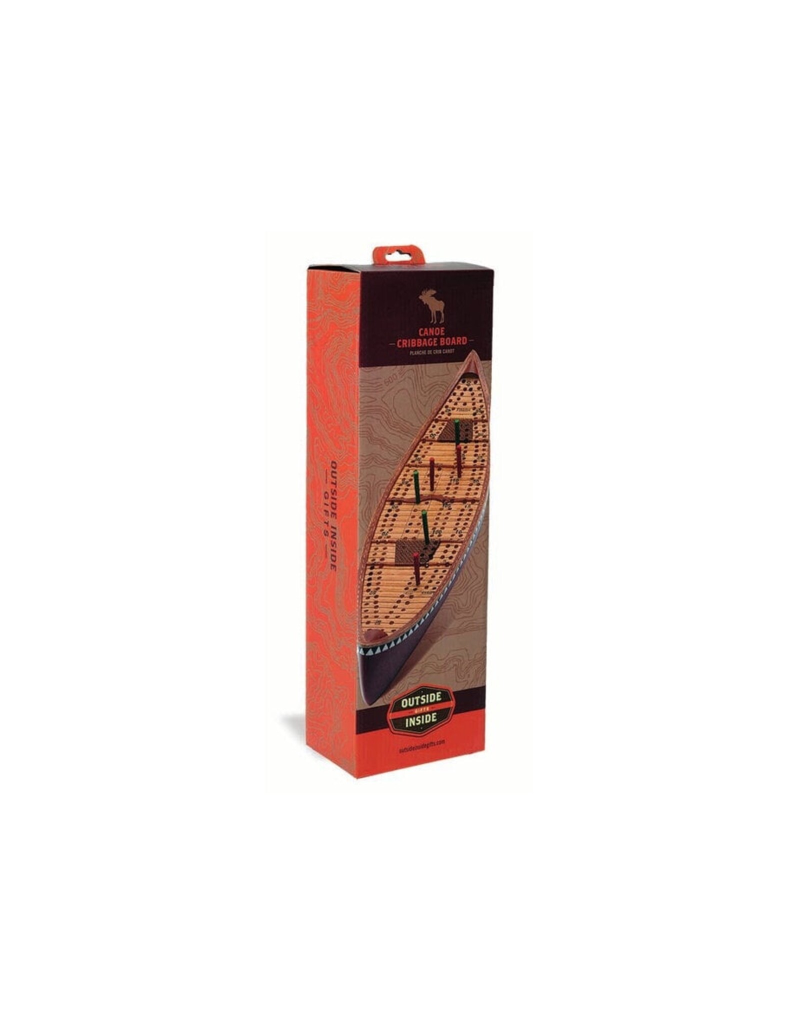 GSI OUTDOORS CANOE CRIBBAGE BOARD