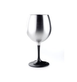 GSI OUTDOORS GLACIER SS NESTING RED WINE GLASS