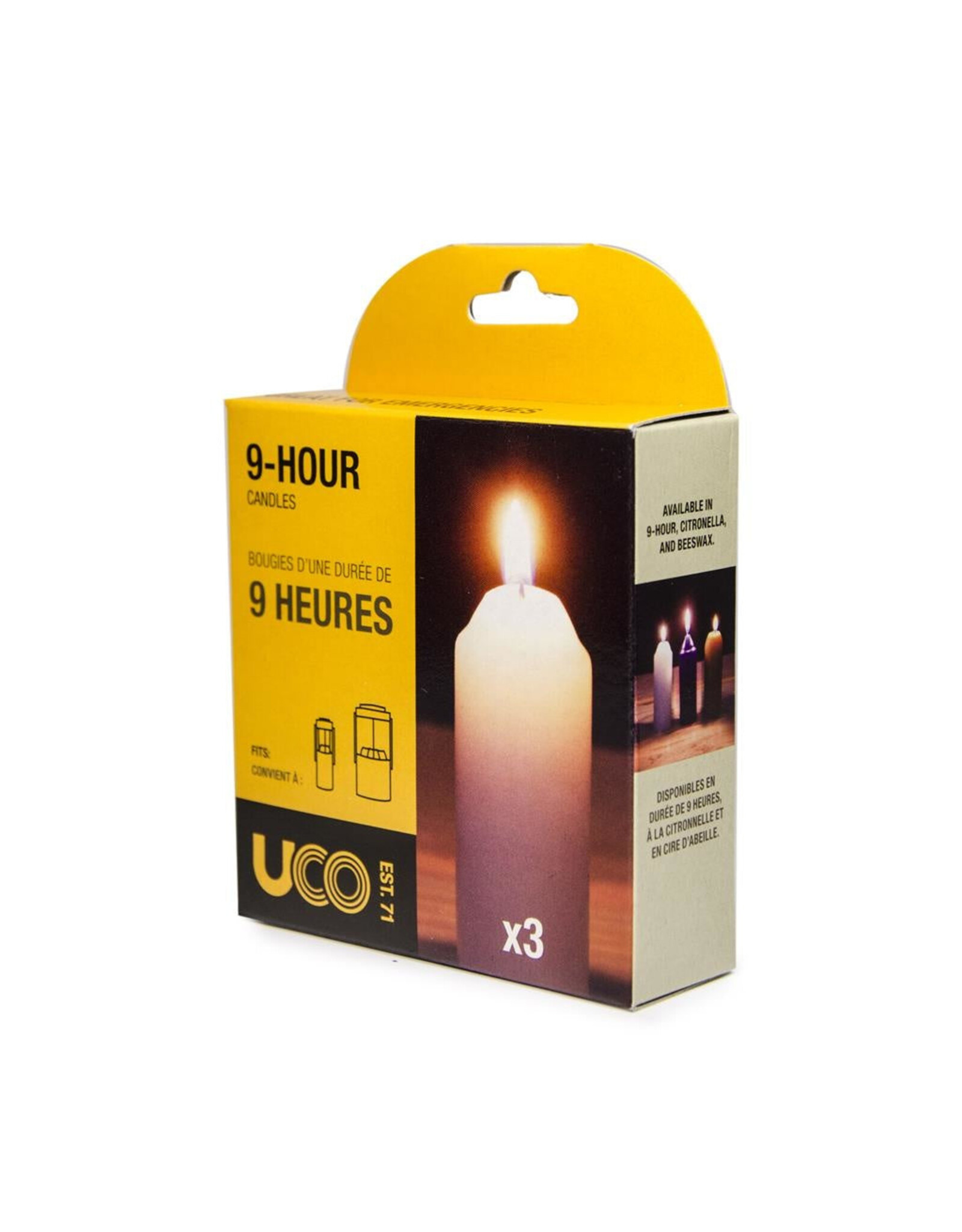 UCO GEAR UCO REPLACEMENT CANDLES 3 PACK