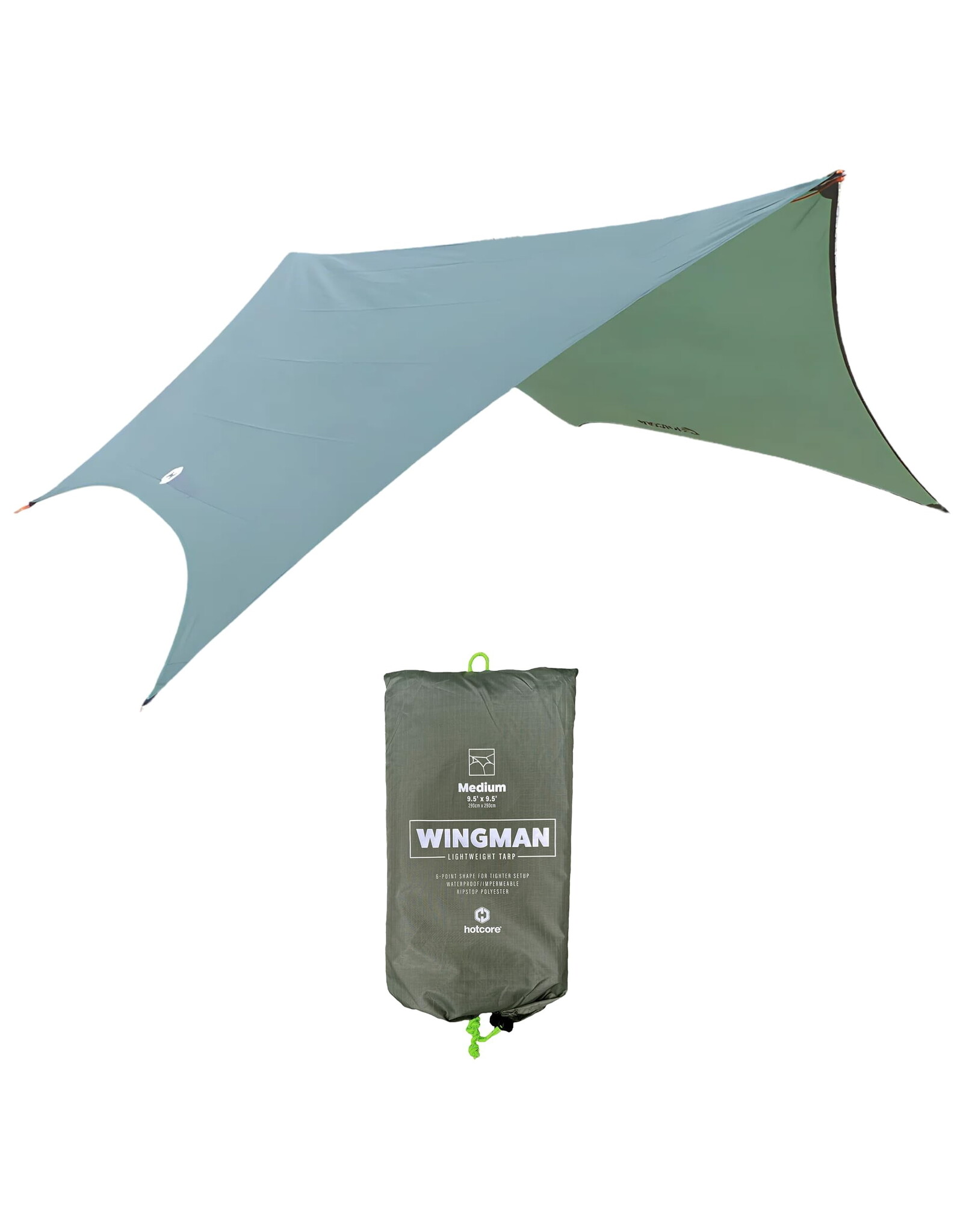 HOTCORE WINGMAN TARP MEDIUM GREEN