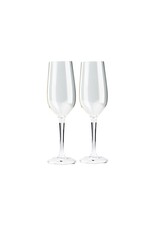 GSI OUTDOORS NESTING CHAMPAGNE FLUTE SET