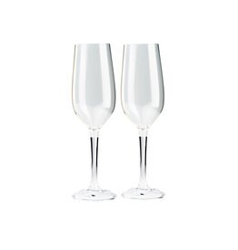 GSI OUTDOORS NESTING CHAMPAGNE FLUTE SET