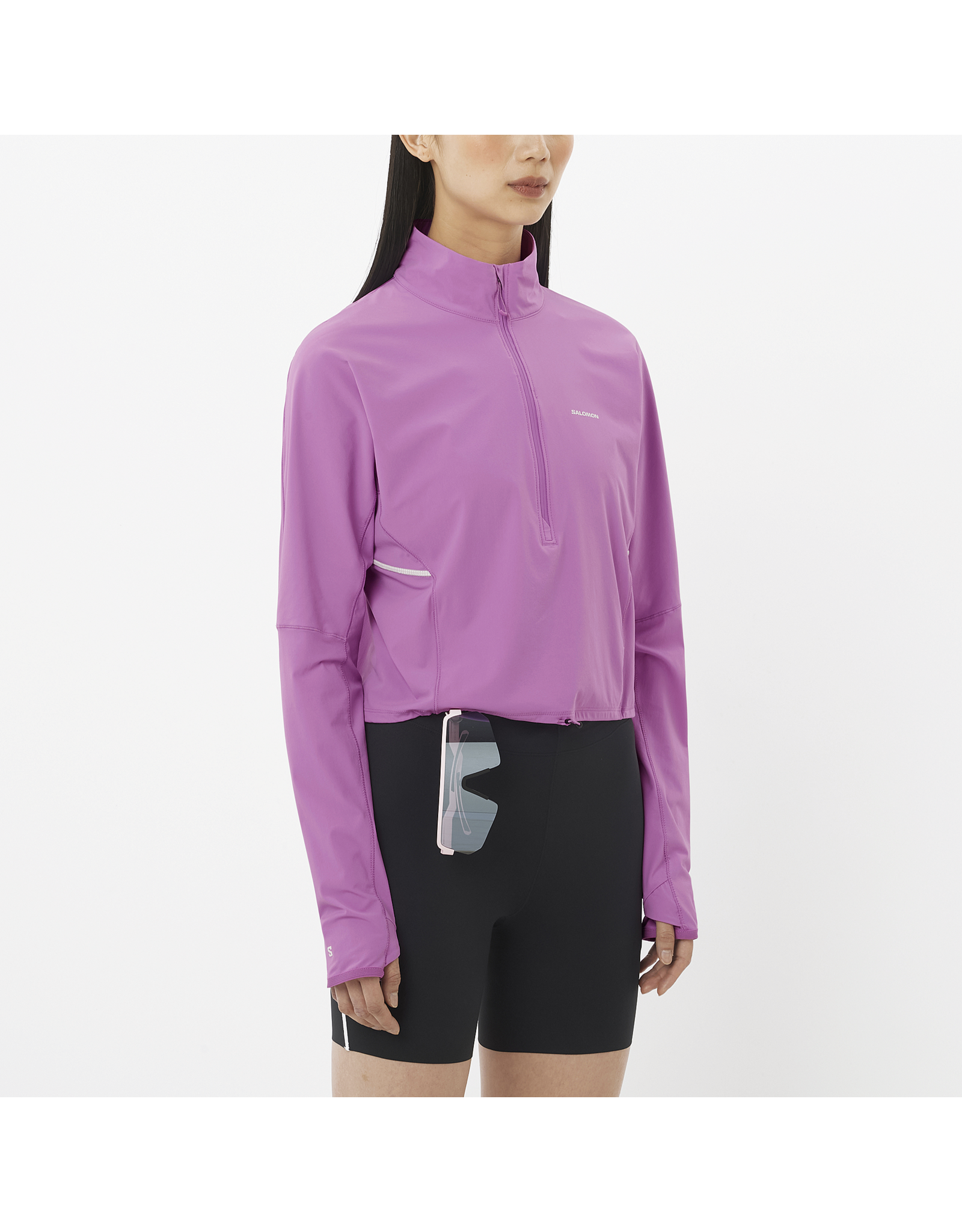 SALOMON WOMEN SENSE AERO HYBD CP PULLOVER