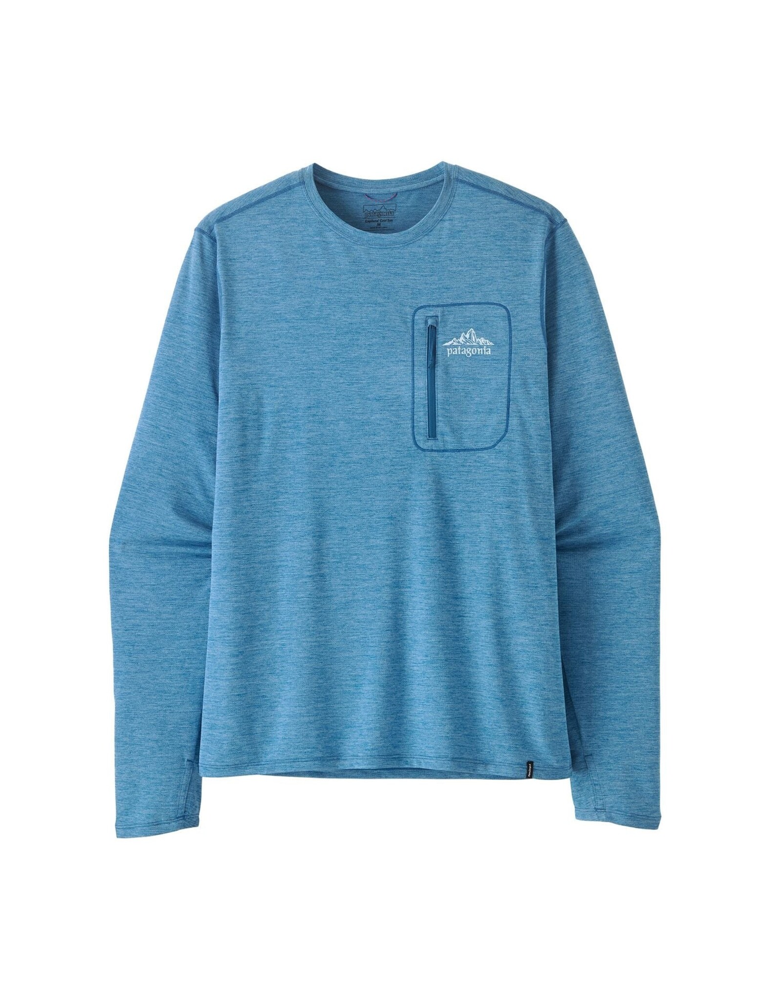 PATAGONIA MEN'S L/S CAP COOL SUN SHIRT - CLOUD CRAG CREST