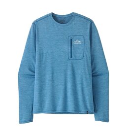 PATAGONIA MEN'S L/S CAP COOL SUN SHIRT - CLOUD CRAG CREST