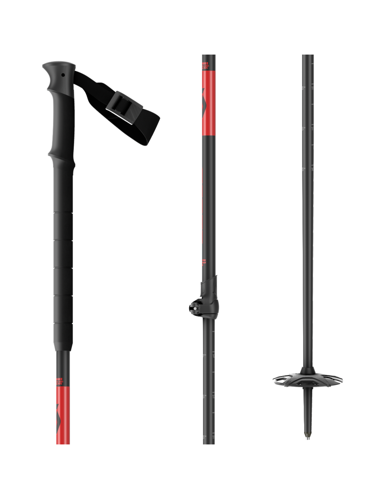 SCOTT ALUGLIDE ADJ SKI POLE