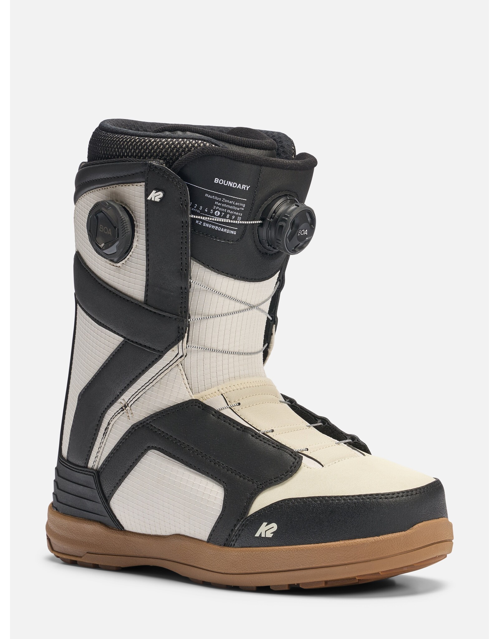 K2 MEN BOUNDARY GREY SNOWBOARD BOOT