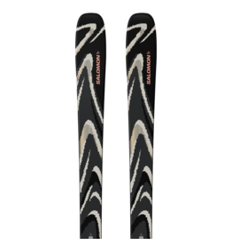 SALOMON QST 94  BLACK  ALMOND MILK SKI