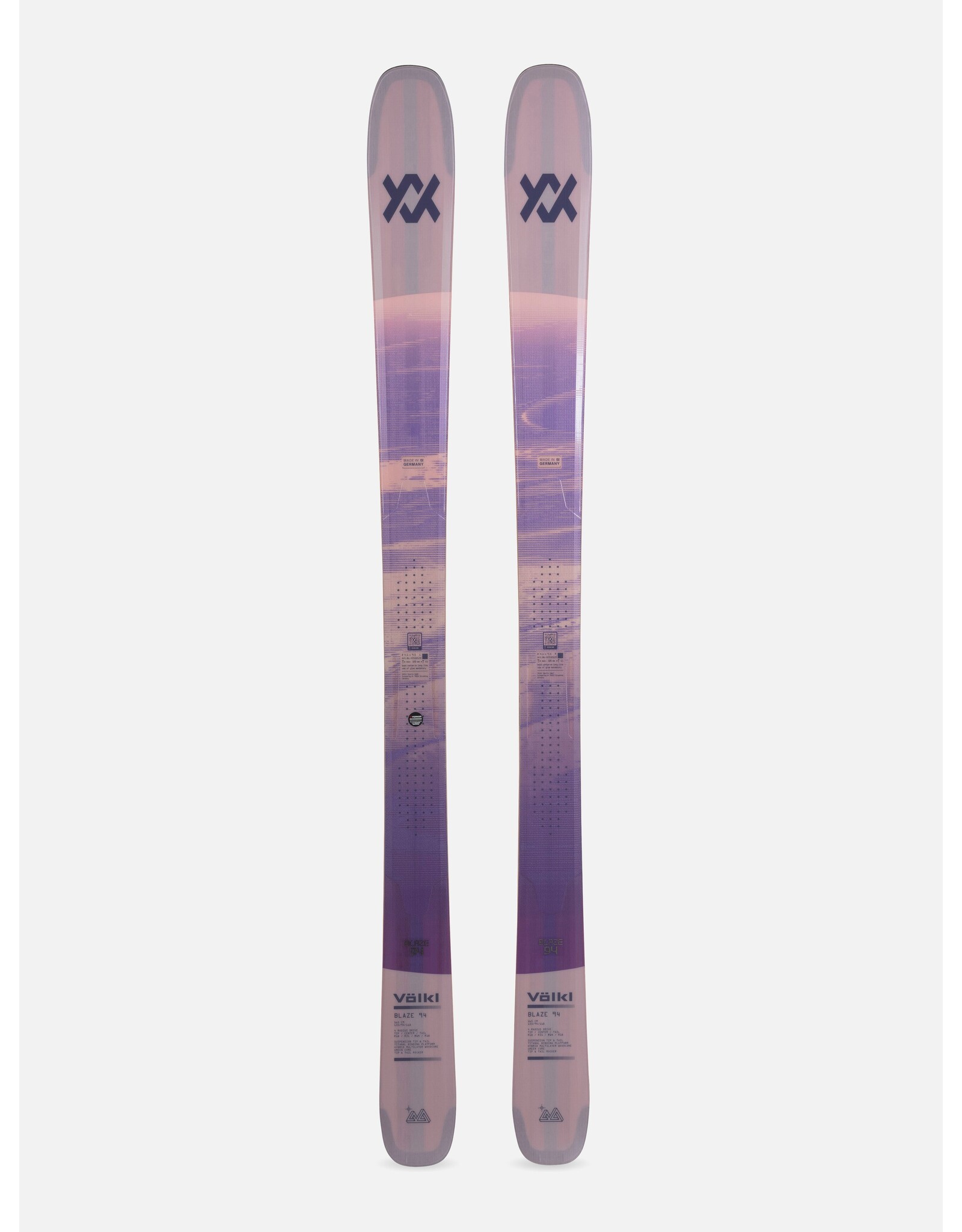 VOLKL WOMEN BLAZE 94 ROSE SKI
