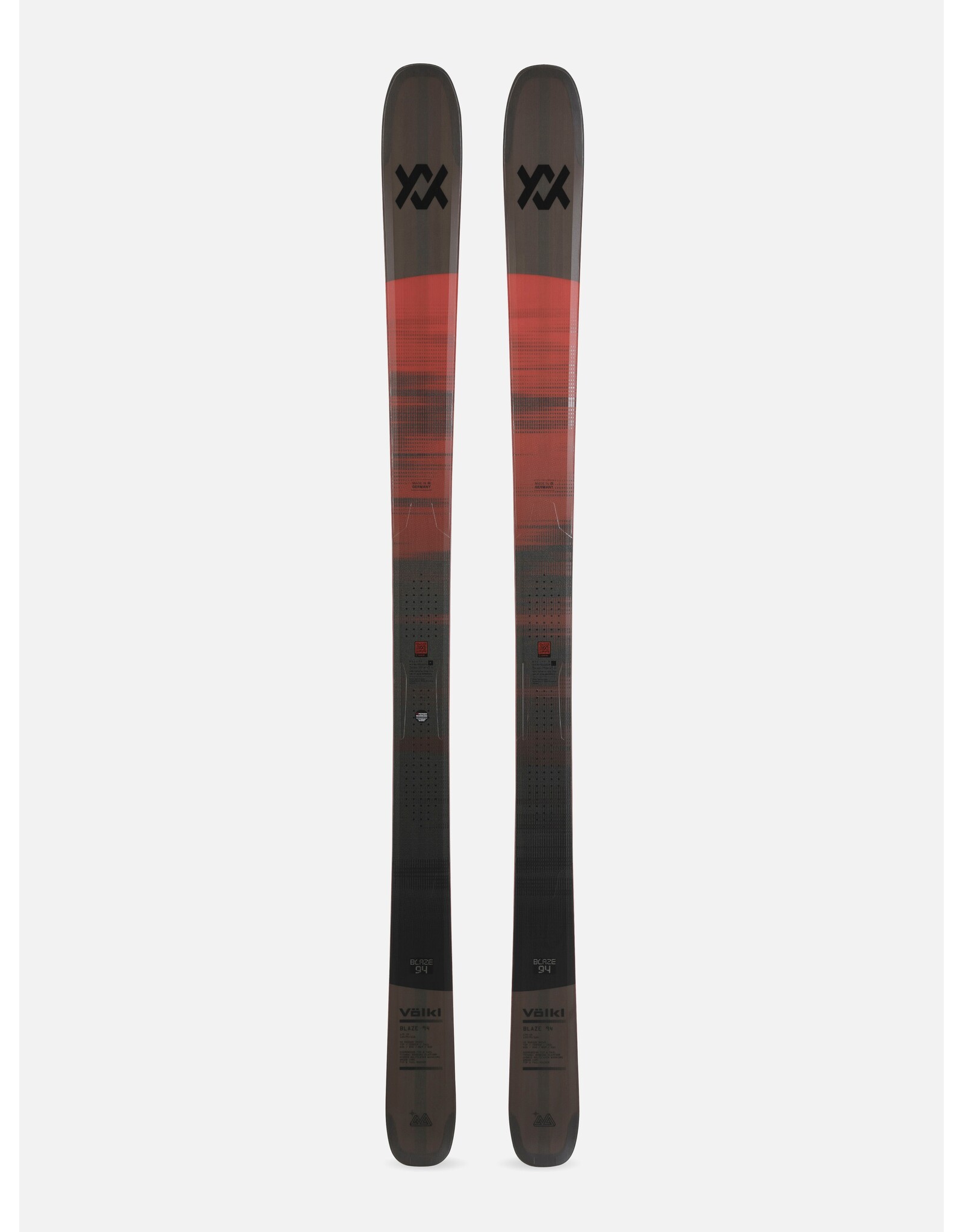 VOLKL MEN BLAZE 94 BLACK SKI