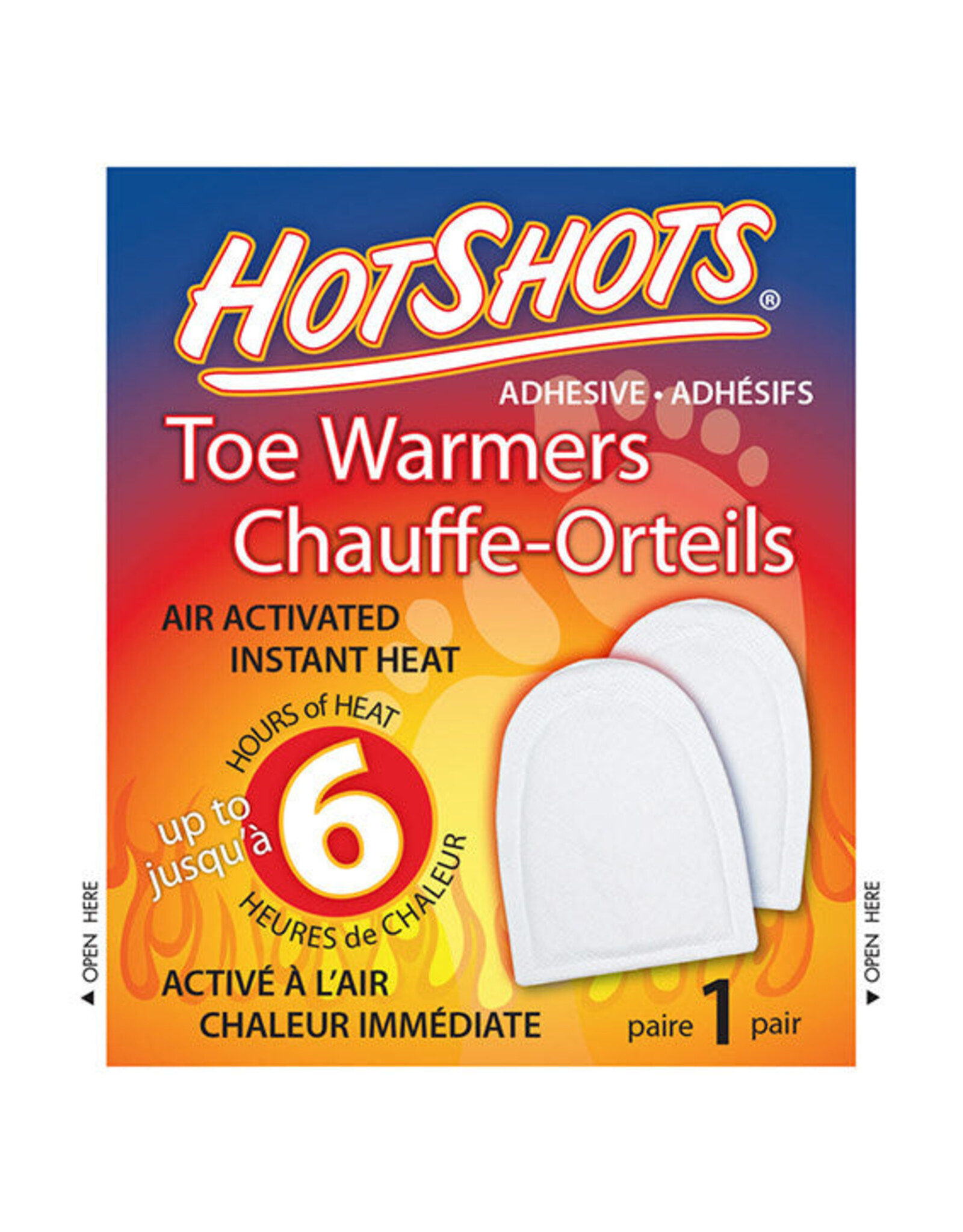 HOTSHOTS TOE WARMERS