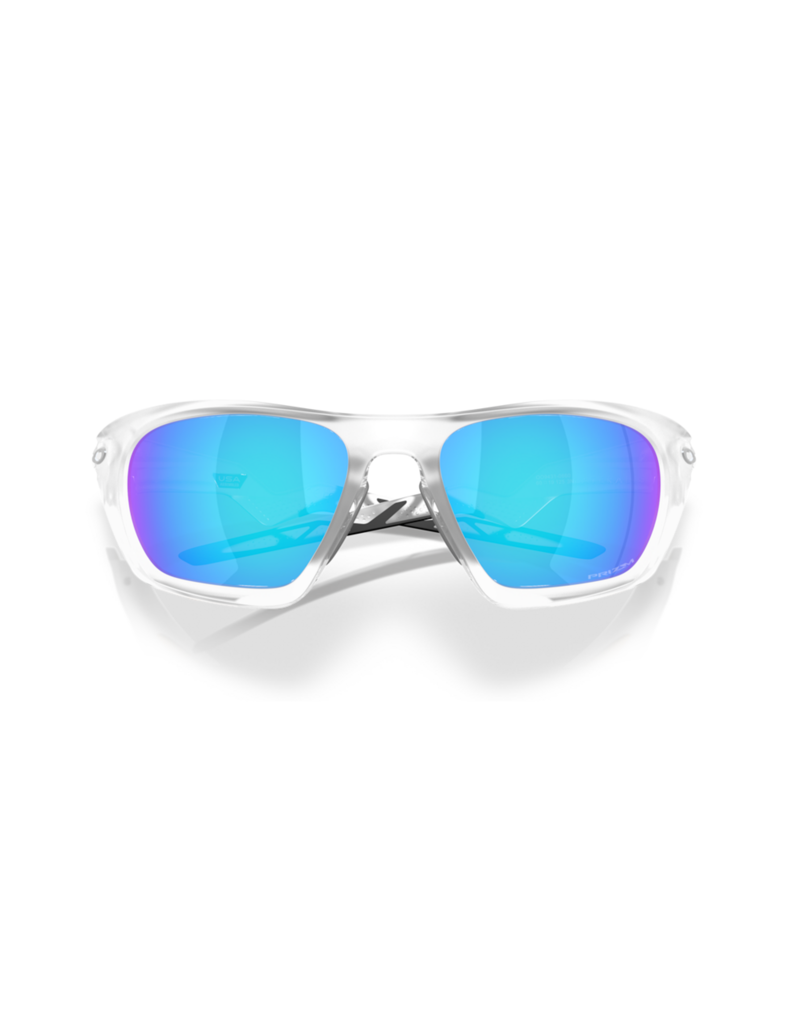 oakley LATERALIS MATTE CLEAR PRIZM SAPPHIRE SUNGLASSES