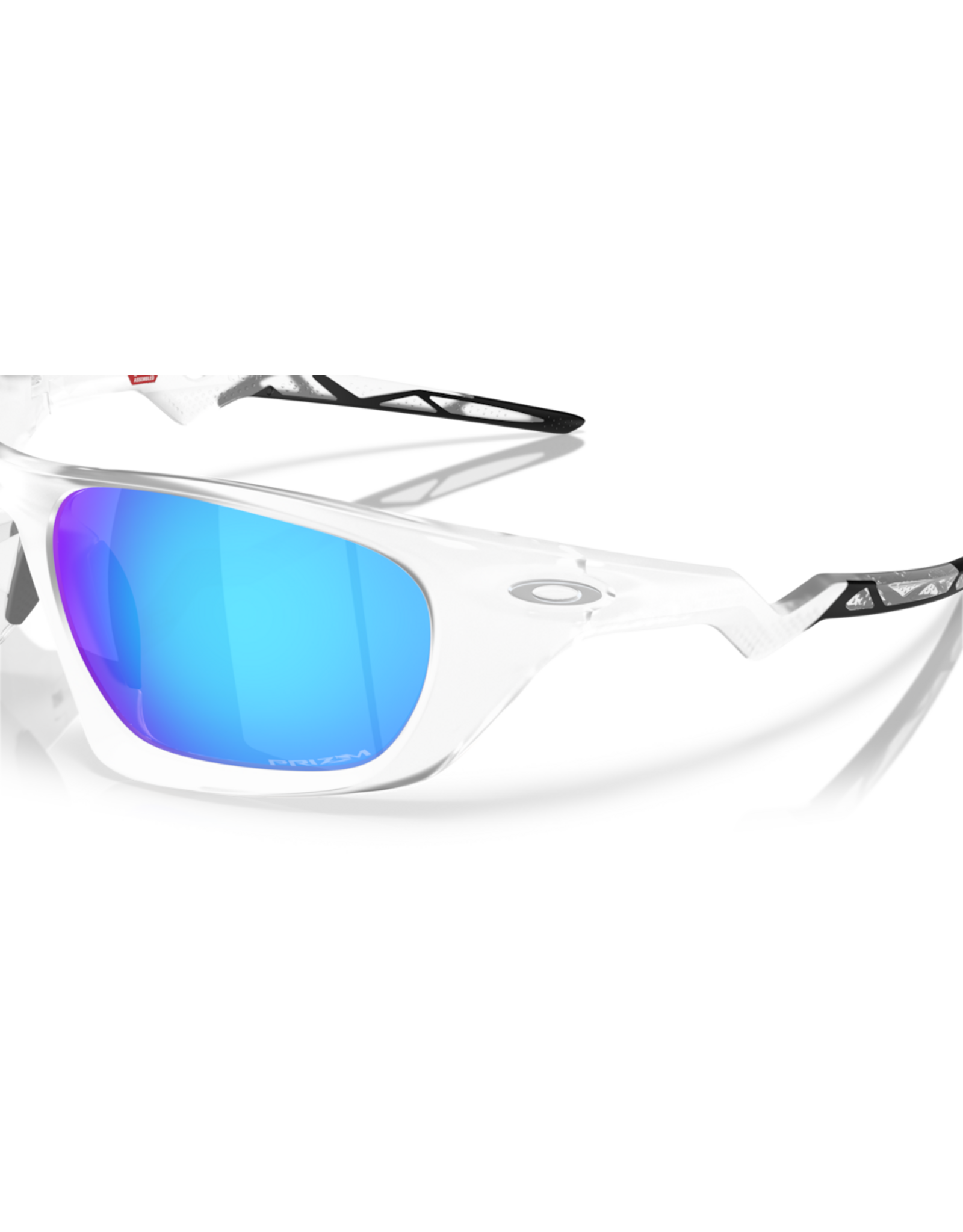 oakley LATERALIS MATTE CLEAR PRIZM SAPPHIRE SUNGLASSES
