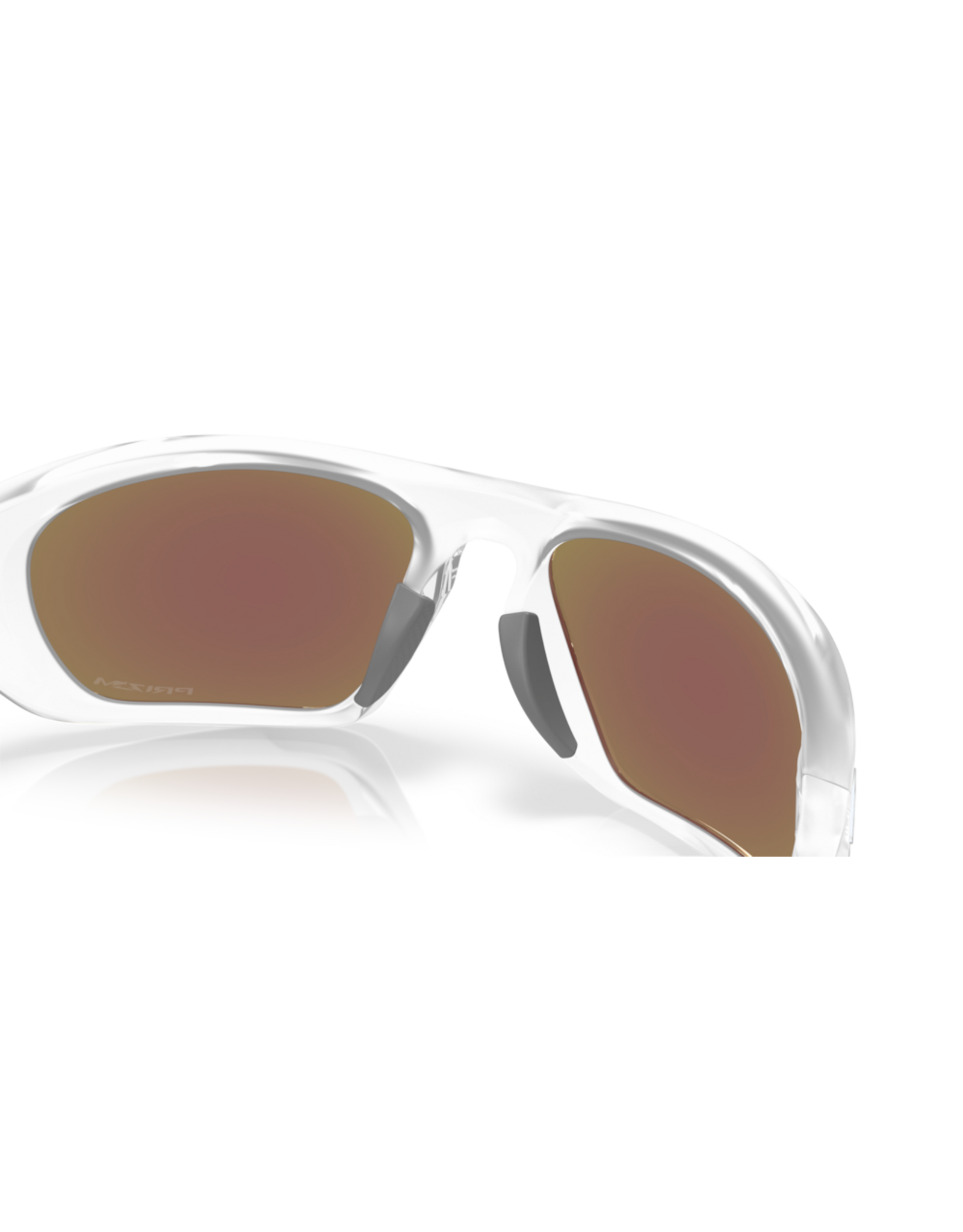 oakley LATERALIS MATTE CLEAR PRIZM SAPPHIRE SUNGLASSES