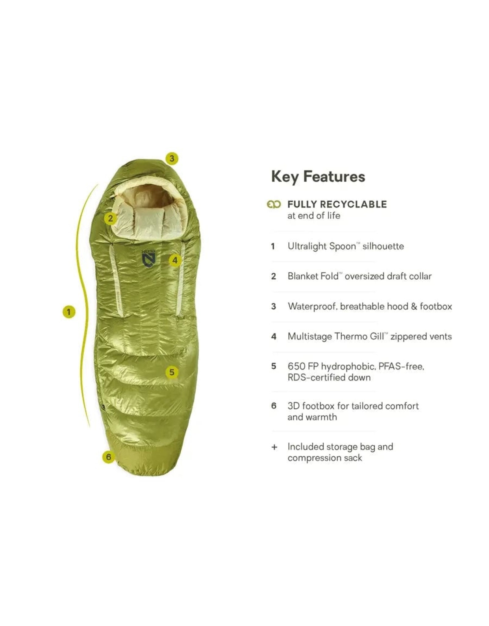 NEMO Equipment DISCO WOMENS 15 ENDLESS PROMISE