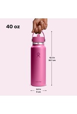 Hydro Flask 40 OZ WIDE FLEX STRAW CAP WATER BOTTLE