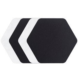 GEAR AID TENACIOUS TAPE PATCHES HEX BLACK
