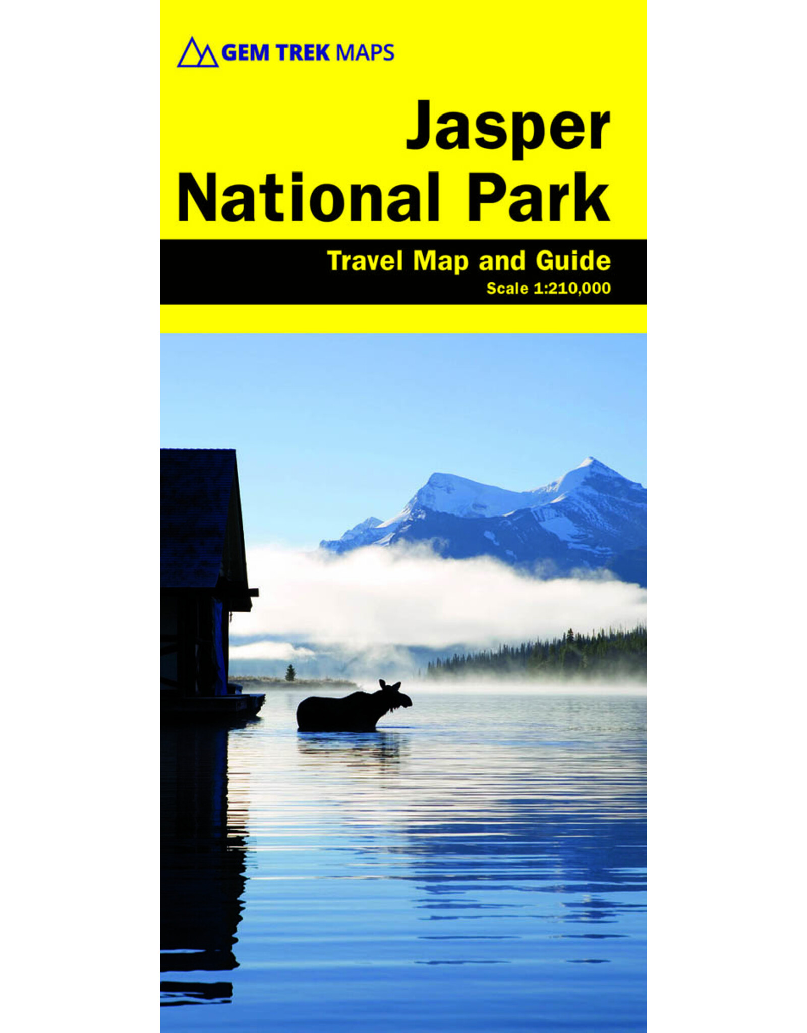 GEM TREK PUBLISHING JASPER NATIONAL PARK MAP 2025