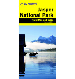 GEM TREK PUBLISHING JASPER NATIONAL PARK MAP 2025